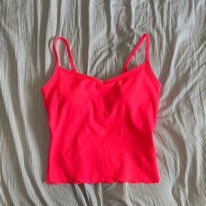 NWOT Lilly Pulitzer UPF 50+ Luxletic Cassis Scallop Bra Tank